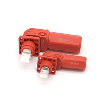 Connecteur de stockage d'énergie par batterie 200A, borne de connexion rapide, ignifuge, orange, connecteur de câble de stockage d'énergie