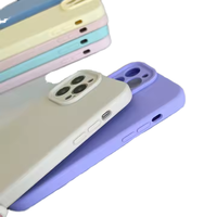 Housses de téléphone portable Apple en caoutchouc de silicone personnalisées en gros pour iPhone 16 15 Pro Max Protecteur d'appareil photo inclus au design de luxe