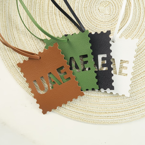 Porte-clés lettre arabe des Émirats arabes unis, décoration de <span class=keywords><strong>sac</strong></span> à main, breloque de <span class=keywords><strong>sac</strong></span>, accessoire d'emballage cadeau - Product Image 3