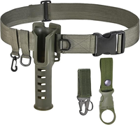 Ceinture de pêche réglable avec porte-canne à dégagement rapide pour la pêche à la mouche, au surf, en kayak et au lancer