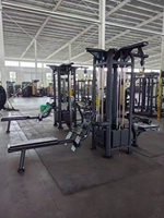 Máquina de Entrenamiento de Fuerza de Acero Multifuncional de Múltiples Estaciones con Formación de Cinco Personas con Doble Cuerda Dividida para Gimnasio Comercial Modelo: L1091C