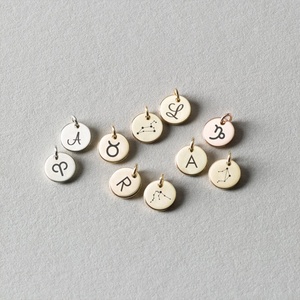 Collier pendentif à disque rond en acier inoxydable 316L, accessoires pour la fabrication de bijoux en gros - Product Image 2