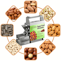 Machine à torréfier les noix pour salles de cinéma, production de snacks de concession, capacité de 4-6 kg, rotation rapide des lots