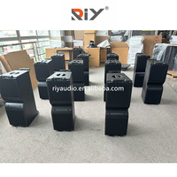 Système de sonorisation professionnel RIY-210, enceinte Line Array double 10 pouces active/passive, caisson de basses 18 pouces, équipement sonore extérieur