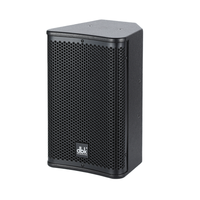 DBK Enceintes passives professionnelles 8 pouces à deux voies pleine gamme 150W 300W de crête Système audio PA Moniteur de studio Portable pour événements