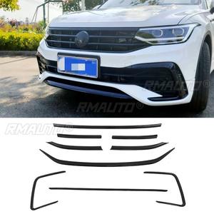 Tiras Decorativas para Parrilla de Coche, Kit de Carrocería para Parrilla Delantera, Labio de Parachoques Delantero para Volkswagen Tiguan L RLINE 2022+, Pieza Exterior - Product Image 1