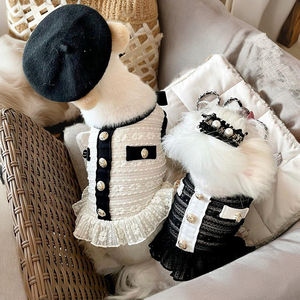 أفضل جودة بالجملة الصيف ملكة جمال أزياء العلامة التجارية الفاخرة تصميم صغير ملابس كلب أليف - Product Image 1