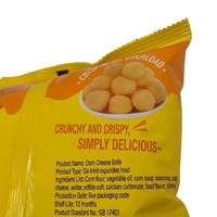 Snacks de Queso con Sabor a Maíz Salado, Sin Grasas Trans, Textura Semi-Suave, 35g, Venta Directa de Fábrica, Personalizable, al por Mayor, Especial