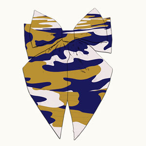 Barrette à cheveux personnalisée imprimée camouflage Indianapolis pour les fans de l'équipe ; pour l'amour de l'équipe par les fans féminines - Product Image 5