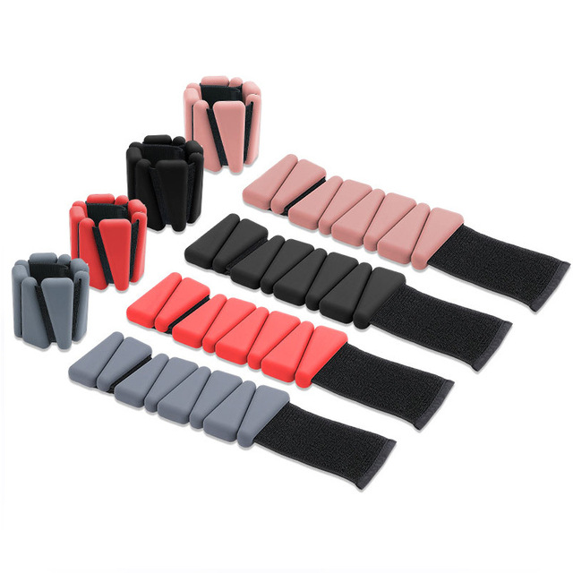 JW-504 Silicone Weight Bracelet with Adjustable Weight, Wrist Strap, Foot Ring Cover, Yoga Exercise Gravity Bracelet