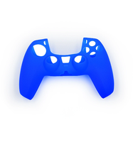 Étui de protection antichoc en silicone pour manette PlayStation 5 Switch 2 PS5 avec grande ouverture de charge, design couleur unie
