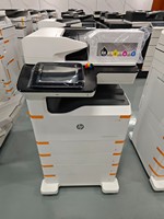 95% Baru HP PageWide Managed Color MFP E77650 E77660 Mesin Fotokopi Multifungsi Rekondisi 77650 77660 A3 dengan CISS