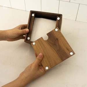 กล่องกระดาษทิชชูไม้ไผ่ งานฝีมือจากไม้ไผ่ วัสดุไม้ไผ่ ของใช้ในครัว สไตล์เรียบง่าย เป็นมิตรกับสิ่งแวดล้อม ปี 2025 - Product Image 4