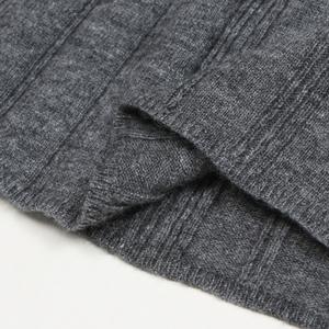 Jupe mi-longue en maille respirante à col montant et manches longues pour femme, en polyester/nylon, design amincissant à la taille, plissée, style A - Product Image 4