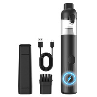 Turbo-Ventilator Mini Tragbarer Bürstenloser Kabelloser Handstaubsauger/Luftreiniger für Auto & Haushalt