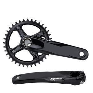 MTB bicicleta de montaña 170/175mm manivela derecha 104BCD bicicleta rueda libre bicicleta manivela conjunto CNC manivela brazo bicicleta parte - Product Image 2