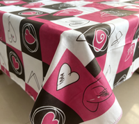 Housse de table imperméable, résistante à l'huile et aux taches, motif feuillage, tissu brocart pour utilisation sur table personnalisée