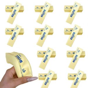 Barra de Mantequilla de PU Súper Suave de Retorno Lento, Barra de Queso, Música de Amasamiento para Descompresión - Product Image 1