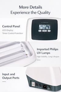 Dispositivo de Fototerapia NB-UVB Portátil Kernel 311NM para el <span class=keywords><strong>Tratamiento</strong></span> de <span class=keywords><strong>Dermatitis</strong></span>, Psoriasis, Vitíligo y Eccema - Product Image 5