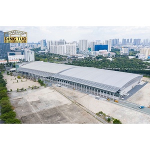 Công nghiệp nặng Kết Cấu Thép ASTM Hàn prefab khung thép nhịp lớn chi phí thấp hội thảo nhà máy xây dựng nhà kho thiết kế - Product Image 2