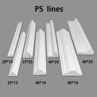 Panel Dinding Busa PS Putih Polos Sederhana, Ringan, Solid, Dekorasi Dinding Latar Belakang Gypsum Imitasi, Gaya Modern Amerika
