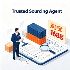 ตัวแทนจัดหาสินค้ามืออาชีพจากจีนสำหรับ 1688 Taobao Pinduoduo Xianyu พร้อมบริการรวมสินค้า - Product Image 1