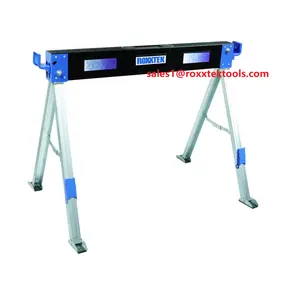 SH007R sega cavallo/Metallo Sawhorse pieghevole sawhorse