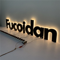Enseigne lumineuse en acrylique personnalisée, enseignes murales avec logo, enseignes commerciales, enseignes extérieures