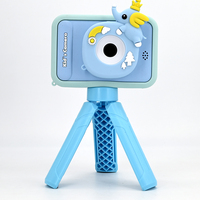 HD 1080P untuk Anak-Anak dengan Permainan Seru Terpasang, Tripod Depan Belakang, Kompatibel MicroSD, Ukuran Kecil untuk Anak Laki-Laki dan Perempuan