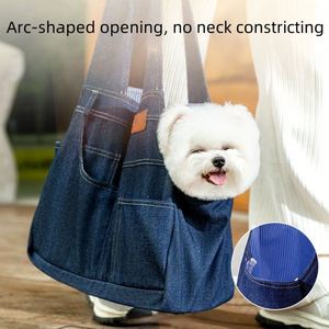 <b>Pet</b> <b>Carriers</b> Luxury Modern Polyester Eco-Friendly <b>Backpack</b> with Large Capacity for Dogs & Cats-Portable Single-shoulder Design - Product Image 2