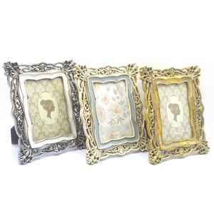 Lixinxing <strong>photo</strong> <strong>frame</strong> <strong>innovative</strong> <strong>design</strong> carved gold resin environmentally friendly support oem - Product Image 5