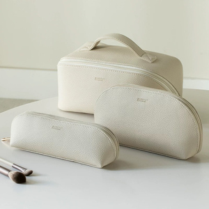Commercio all'ingrosso della fabbrica del regalo di natale del sacchetto della custodia cosmetica delle donne Organizer scatola di stoccaggio di bellezza <span class=keywords><strong>da</strong></span> <span class=keywords><strong>viaggio</strong></span> in pelle trucco borse <span class=keywords><strong>da</strong></span> toilette - Product Image 5