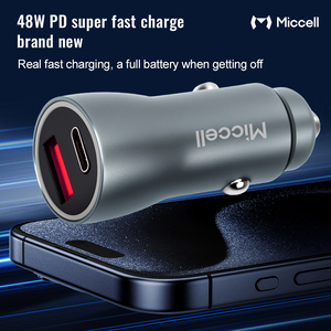 Chargeur de voiture double port Miccell 48W 30W PD QC3.0 avec protection OTP/OVP pour téléphone portable et ordinateur portable - Product Image 5