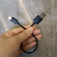 En Stock Expédition Rapide Haute Qualité 25cm 3A Expédition Rapide Transfert de Données USB Type c Câble Charge Rapide