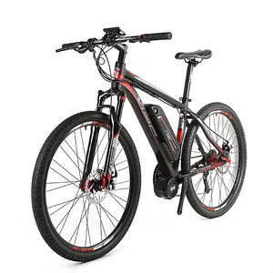 Elektro-bicicleta eléctrica de montaña para hombre, e-europa, e-bik elektro-fahrrad, de 48 voltios, con Motor medio