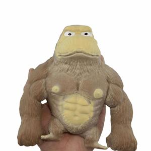 Estatua de Gorila Gigante Indestructible, Juguete Divertido para Apretar, Decoración Creativa Antiestrés, Alivio de la Ansiedad, Unisex - Product Image 1