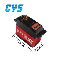 CYS CYS-S8218 Servomoteur numérique en plastique pour voiture RC, avion, hélicoptère, robot, à partir de 14 ans