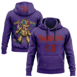 <span class=keywords><strong>Felpa</strong></span> con Cappuccio Personalizzata <span class=keywords><strong>Nera</strong></span>, Rossa e Bianca, Design 3D Spaventoso con Sangue per Halloween, Casual per la Festa di Halloween - Product Image 4