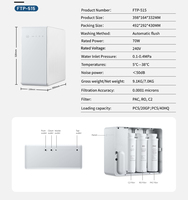 Purificateur d'eau électrique intelligent Filterpur pour la maison, 600G, 3 étapes, sans réservoir, osmose inverse, sous évier