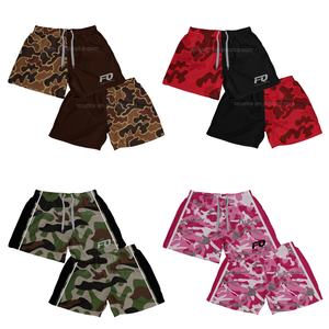 Short de football autochtone autochtone personnalisé en polyester pur - Product Image 2