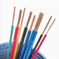 1,5mm 2,5mm 4mm 6mm 10mm Einadrige PVC-Hausverdrahtungskabel und -Drähte für Bauarbeiten (Preis pro Einheit)