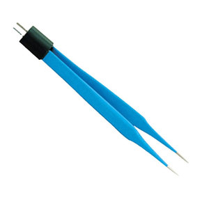 Pinces bipolaires pour chirurgie, pinces de coagulation bipolaires de qualité chirurgicale, revêtement bleu, acier inoxydable de qualité supérieure. - Product Image 5