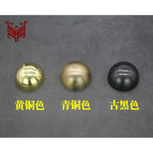 Clavos de latón estilo chino de 20 mm con rosca para puertas de vidrio y hierro, tachuelas decorativas - Product Image 4