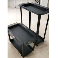 Chariot à outils en métal personnalisable de qualité industrielle avec roues de 2 pouces pour atelier et garage de voiture Outils à main de réparation de bosses de voiture OEM et ODM