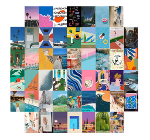 50 pezzi di immagini estetiche foto cartoline di arte della parete da parete cartoline soggiorno <span class=keywords><strong>Collage</strong></span> Kit Display <span class=keywords><strong>Poster</strong></span> - Product Image 3