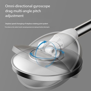 Ma Thuật Lười Biếng Người Xoay Lau Với 360 Độ Xoay Đầu Làm Sạch Thép Không Gỉ Xô Đặt Không Cần Cho Rửa Tay - Product Image 6