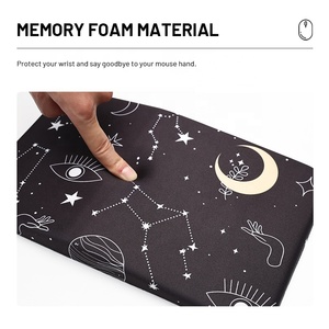 PU <span class=keywords><strong>Silicone</strong></span> cơ sở bàn <span class=keywords><strong>Pad</strong></span> Ergonomic đám mây chuột <span class=keywords><strong>Pad</strong></span> hỗ trợ cổ tay PC bông phim hoạt hình thoải mái Bộ nhớ bọt chuột <span class=keywords><strong>Pad</strong></span> cho văn phòng - Product Image 4