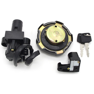 Couvercle de réservoir de carburant de moto avec serrure de commutateur d'allumage pour Honda 35010-<span class=keywords><strong>MY6</strong></span>-680 35010-<span class=keywords><strong>MY6</strong></span>-L40 XR650 XR650L - Product Image 2