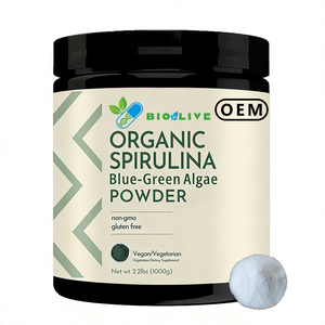 <span class=keywords><strong>Poudre</strong></span> de <span class=keywords><strong>spiruline</strong></span> biologique, algue bleue verte naturelle, protéine végétalienne, OEM ODM - Product Image 1
