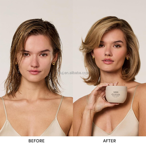 Masque capillaire hydratant au beurre de karité de qualité supérieure, marque privée, traitement en profondeur à l'extrait d'algues pour cheveux secs - Product Image 2